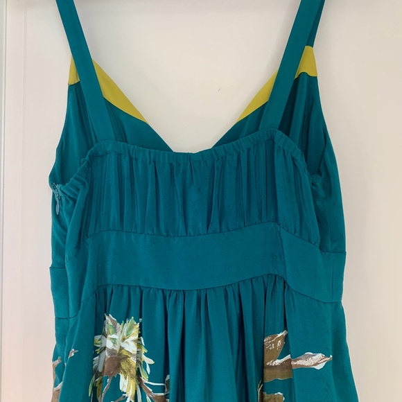 Anthroplogie Maeve Impressionists Dream Silk Dress - Picture 7 of 15